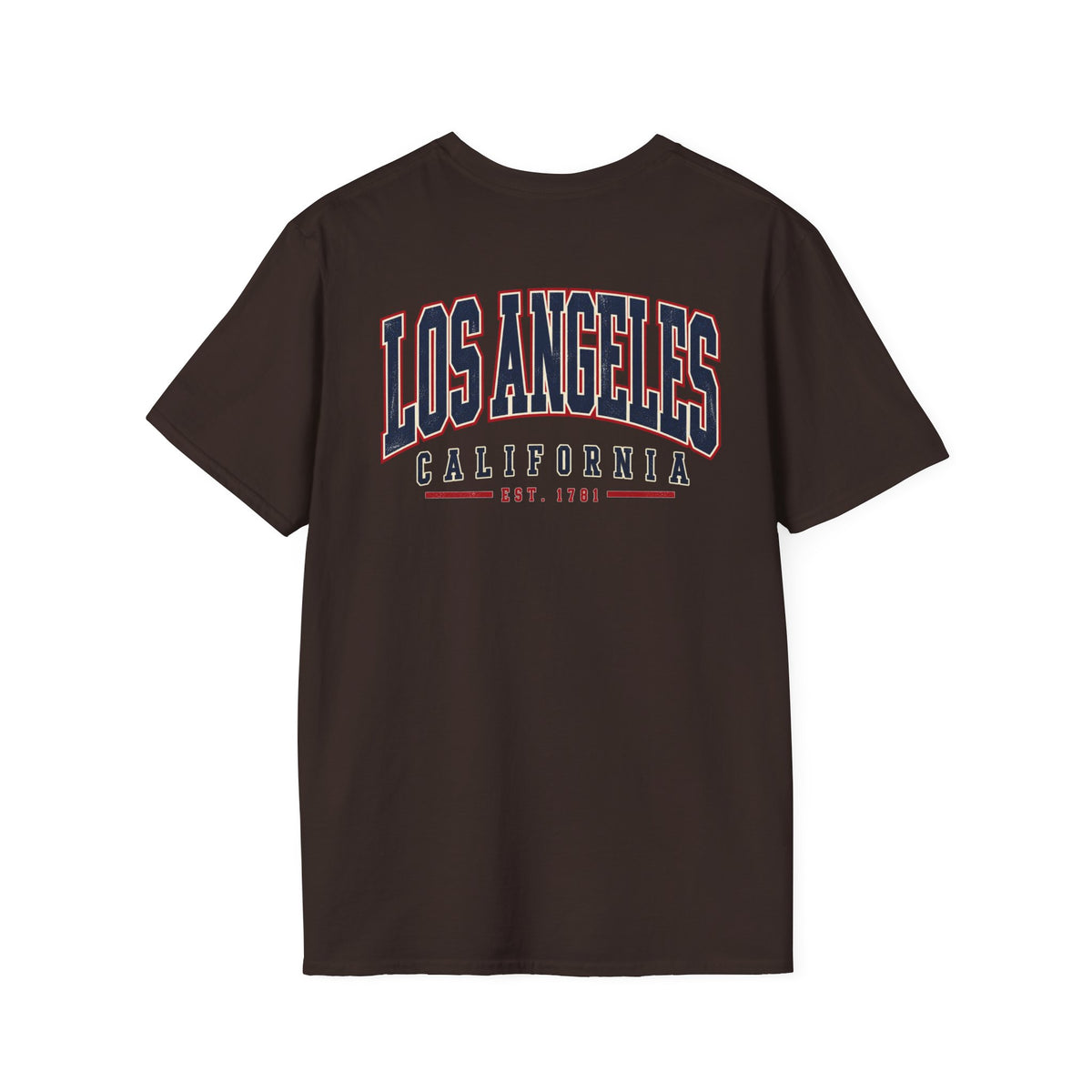 Los Angeles Varsity Est. 1781 Unisex Softstyle Graphic Tee