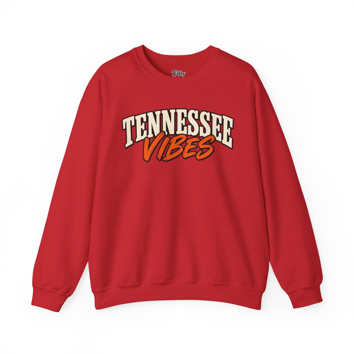 Tennessee Vibes Unisex Crewneck Sweatshirt State Name Graphic