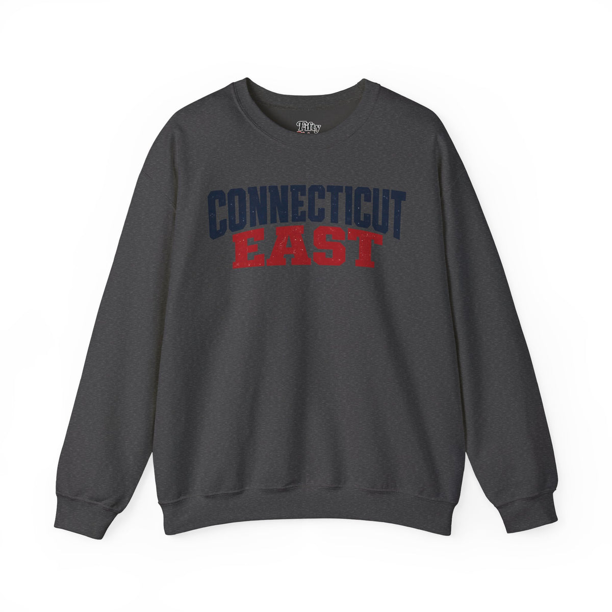 Connecticut East Unisex Crewneck Sweatshirt State Name Graphic