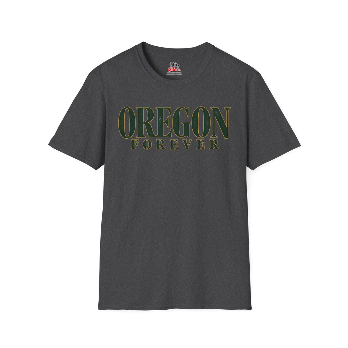 Oregon Forever Unisex Softstyle T Shirt State Name Graphic Tee