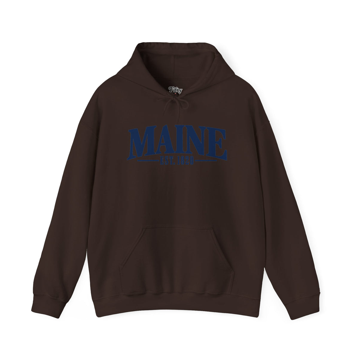 Maine Est 1820 Unisex Hoodie State Name Graphic