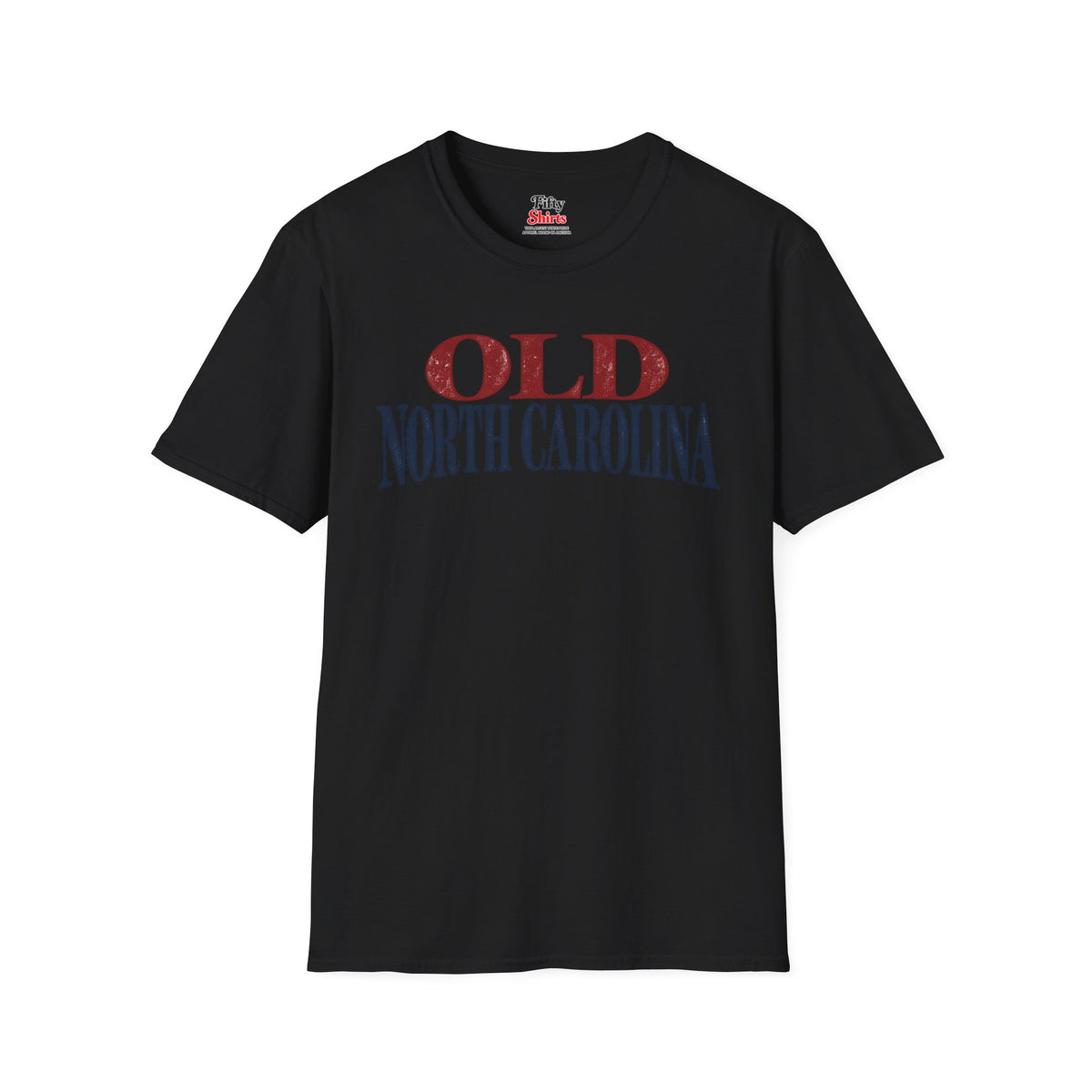 Old North Carolina Unisex Softstyle T Shirt State Name Graphic Tee