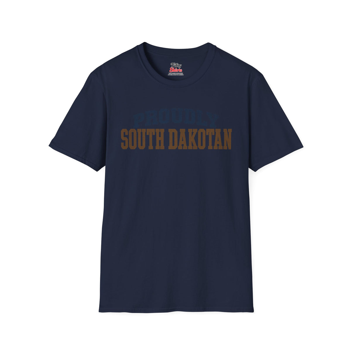 Proudly South Dakotan Dakota Unisex Softstyle T Shirt State Name Graphic Tee