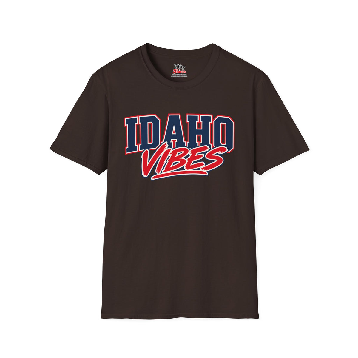 Idaho Vibes Unisex Softstyle T Shirt State Name Graphic Tee