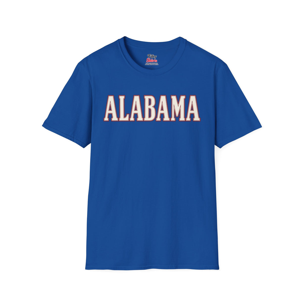 Alabama Unisex Softstyle T Shirt State Name Graphic Tee