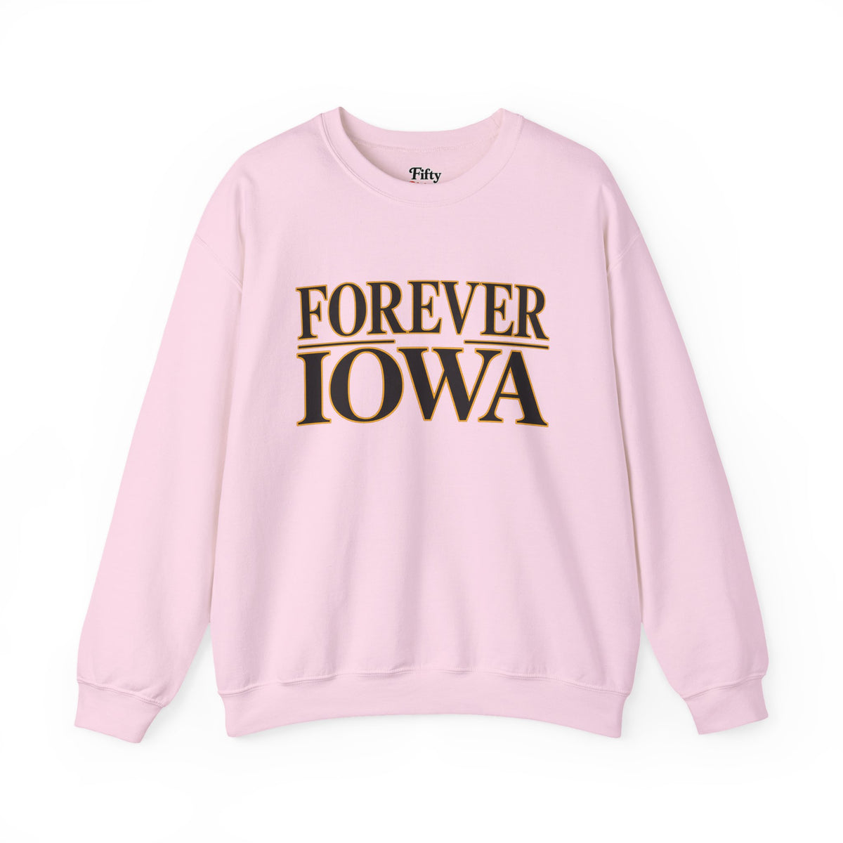 Forever Iowa Unisex Crewneck Sweatshirt State Name Graphic