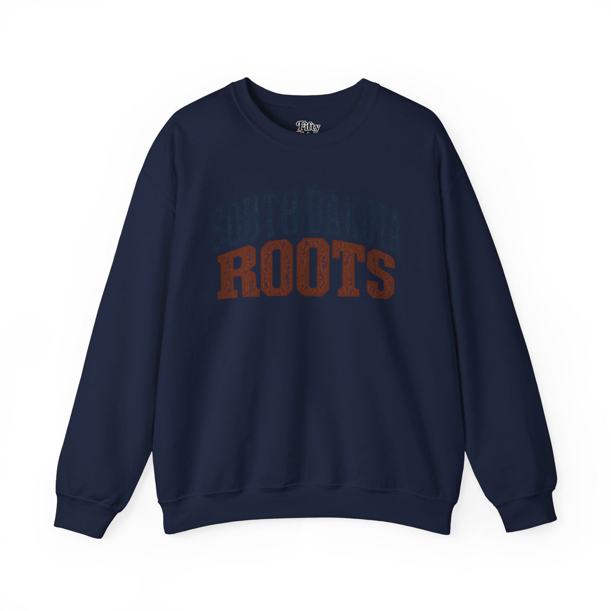 South Dakota Roots Unisex Crewneck Sweatshirt State Name Graphic