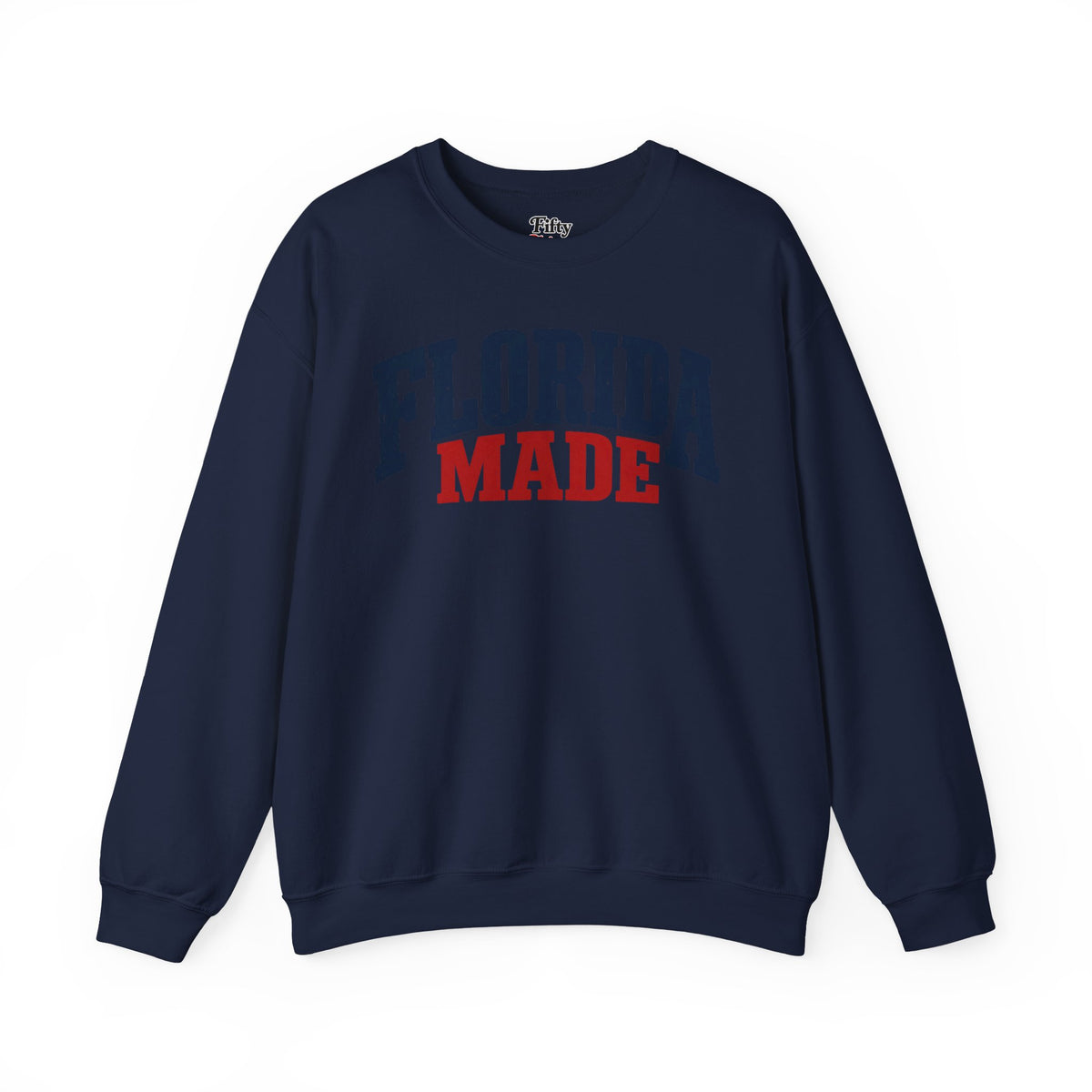 Florida Made Unisex Crewneck Sweatshirt State Name Graphic