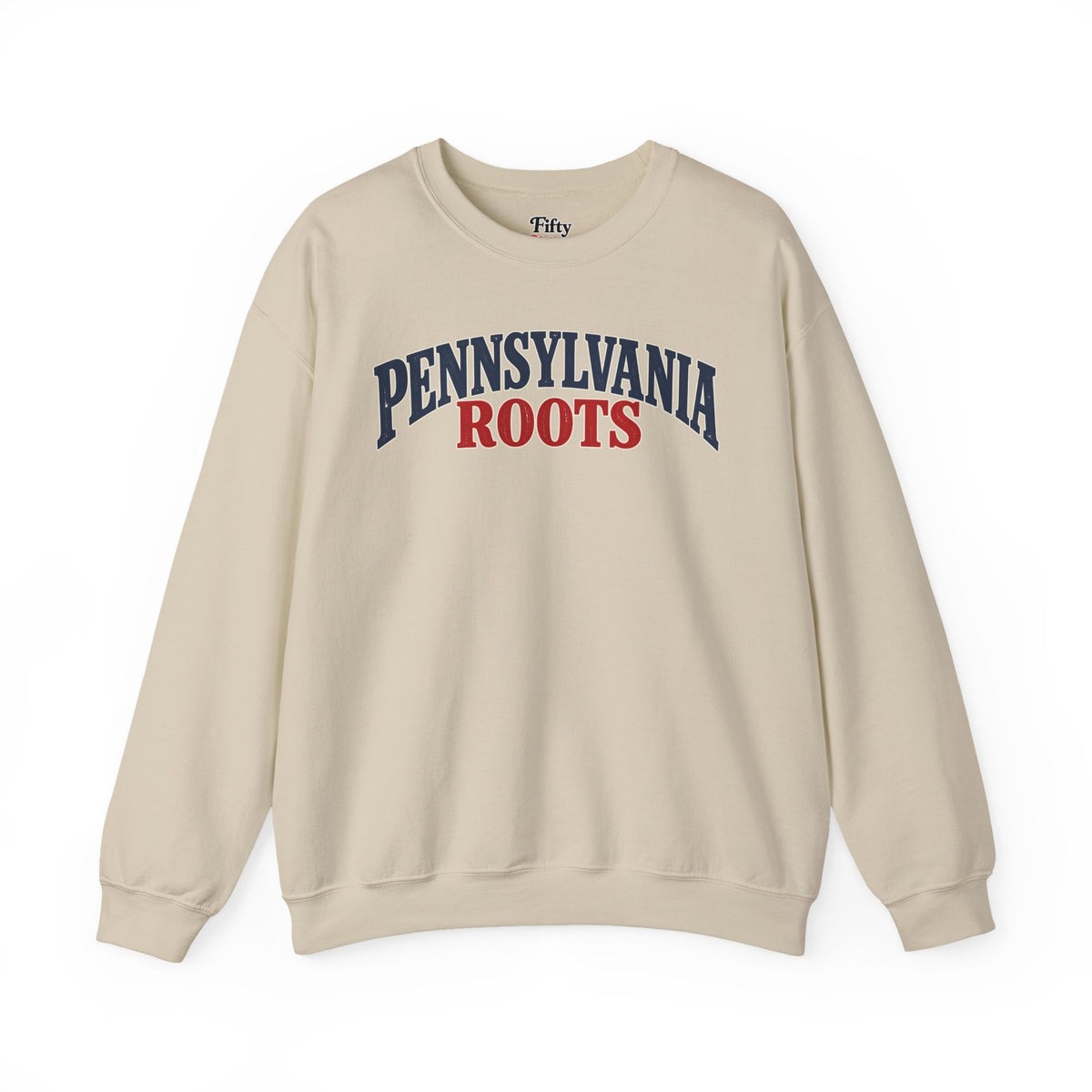 Pennsylvania Roots Unisex Crewneck Sweatshirt State Name Graphic