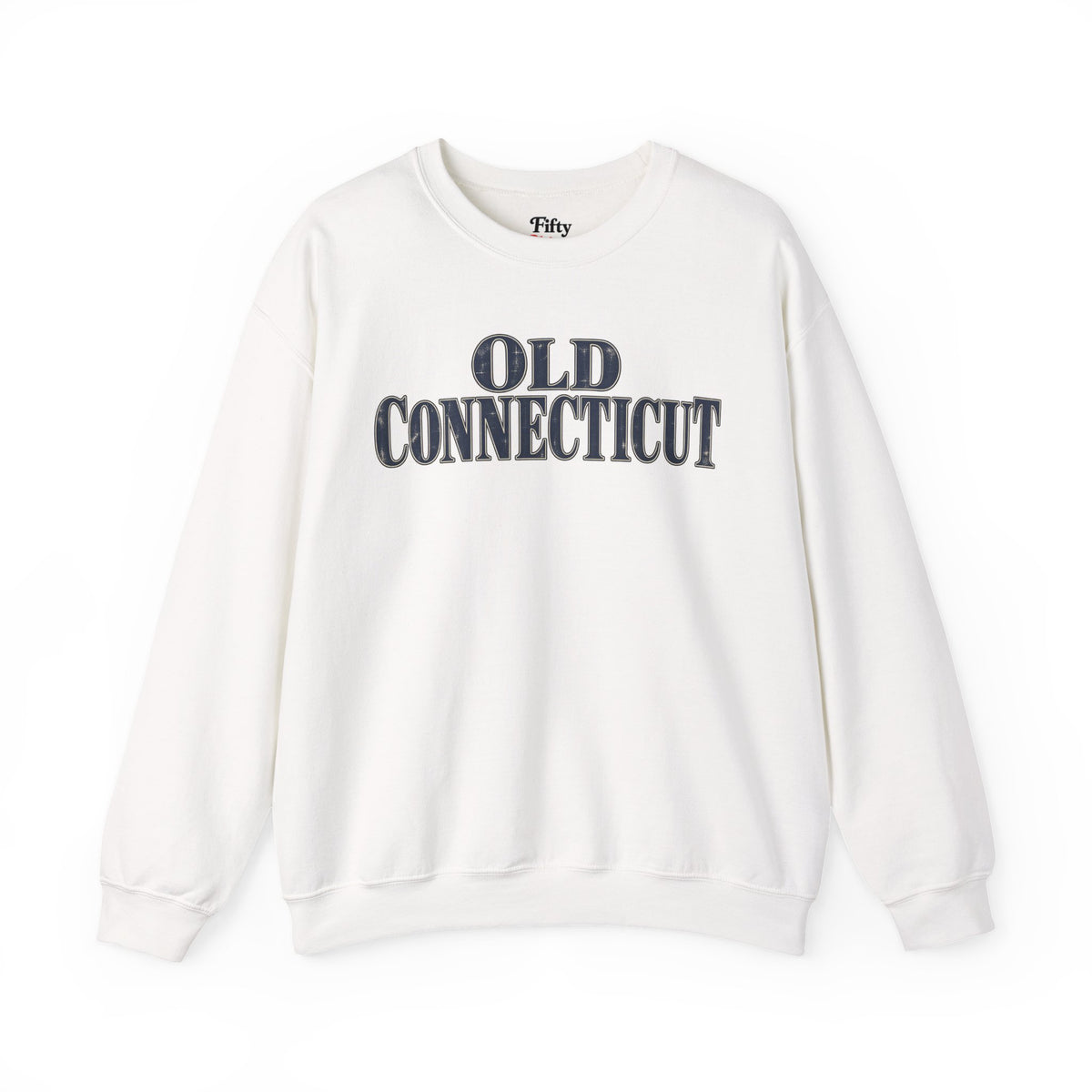 Old Connecticut Unisex Crewneck Sweatshirt State Name Graphic