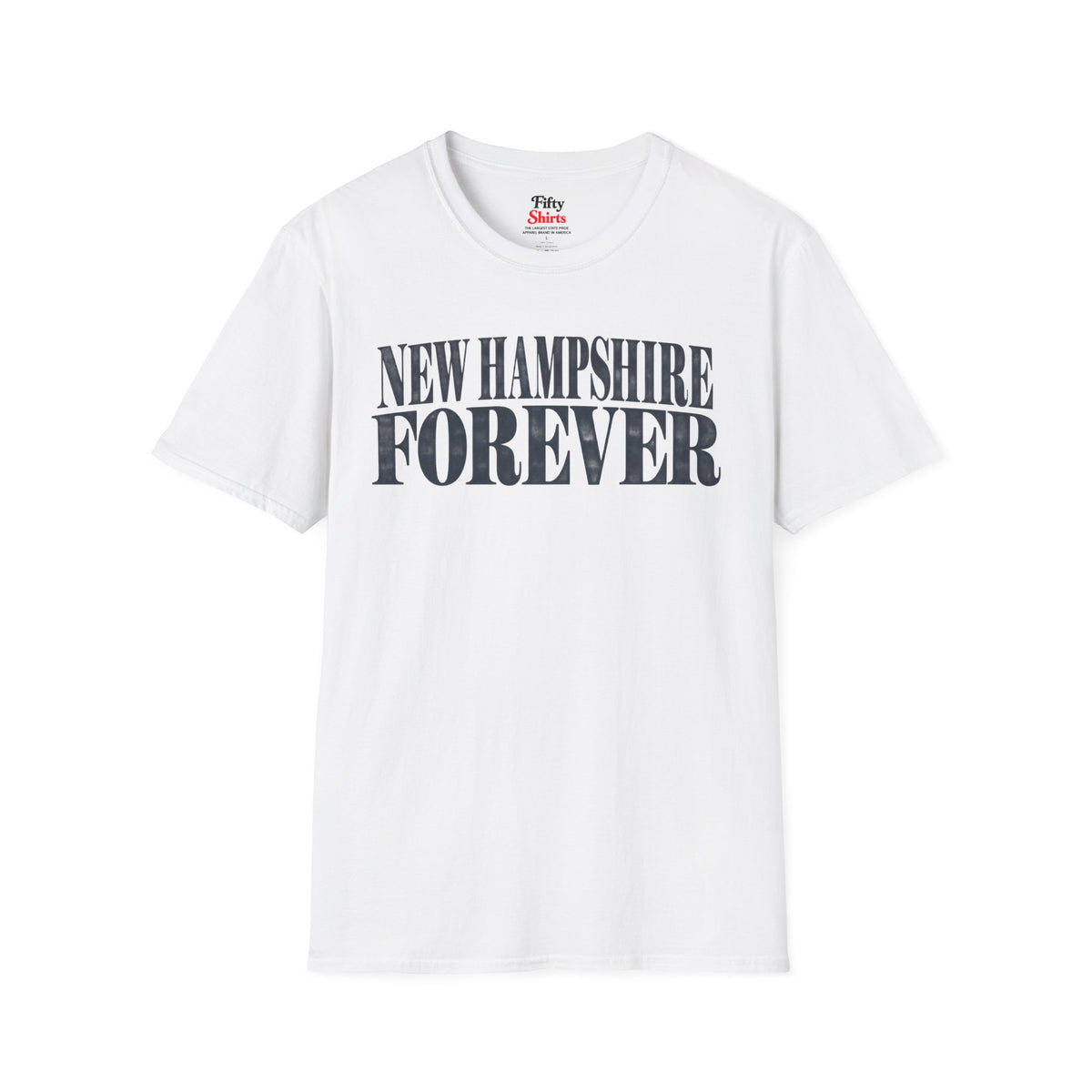 New Hampshire Forever Unisex Softstyle T Shirt State Name Graphic Tee