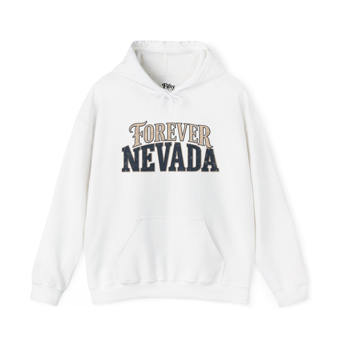 Forever Nevada Unisex Hoodie State Name Graphic