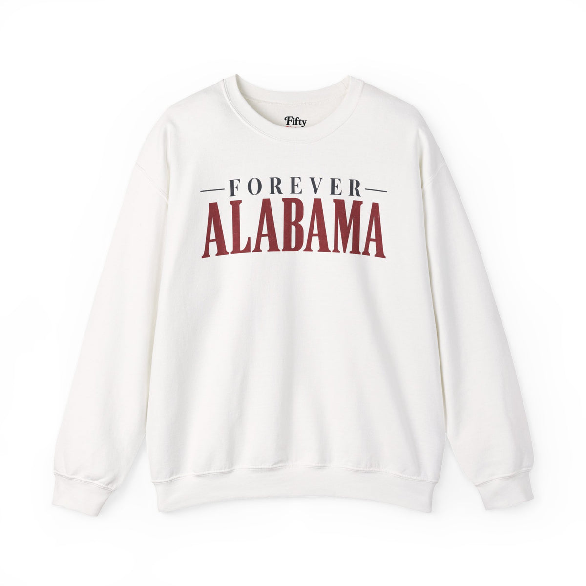 Forever Alabama Unisex Crewneck Sweatshirt State Name Graphic