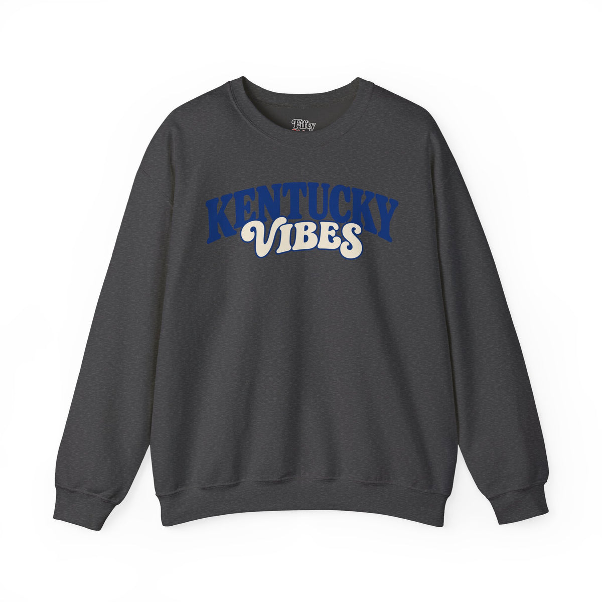 Kentucky Vibes Unisex Crewneck Sweatshirt State Name Graphic