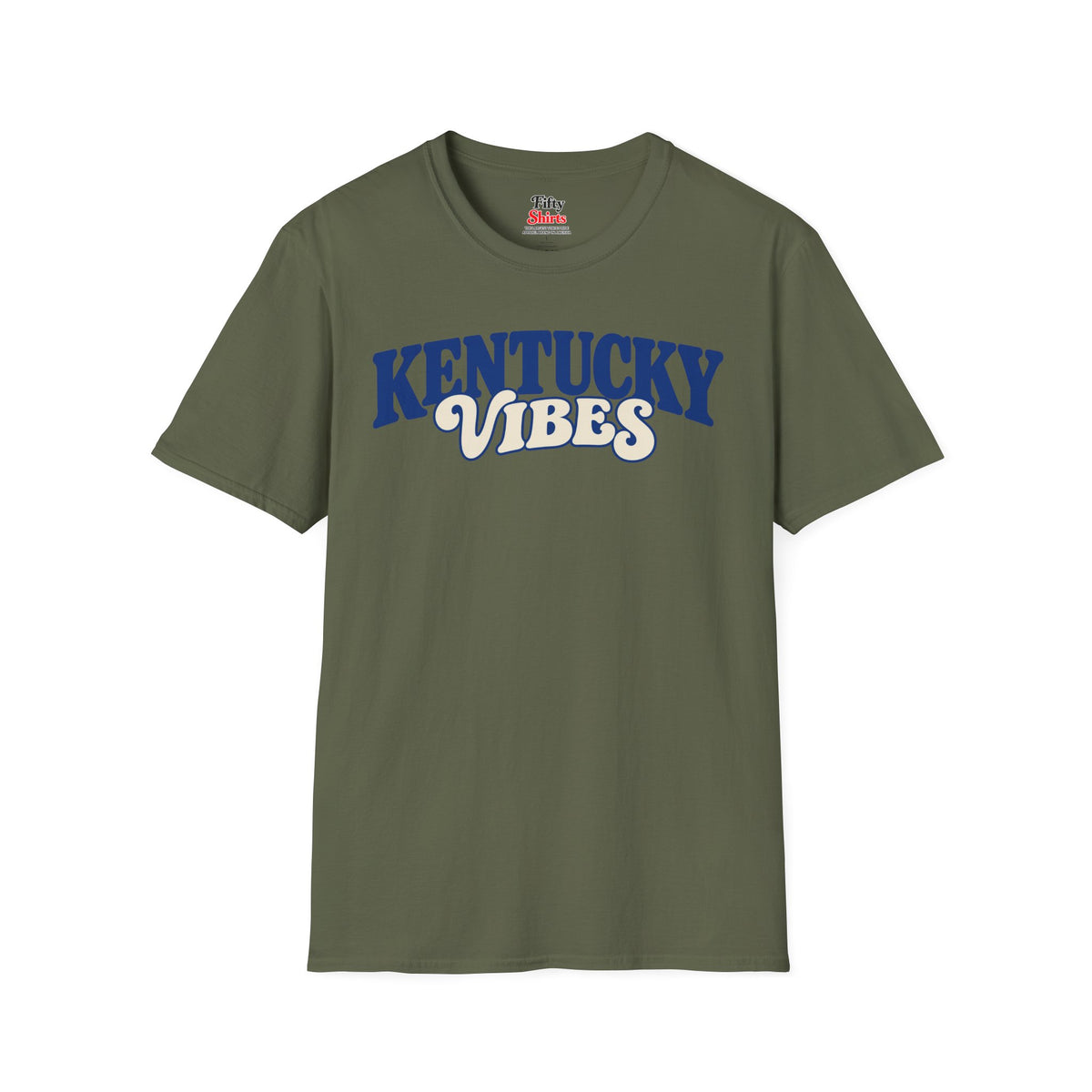 Kentucky Vibes Unisex Softstyle T Shirt State Name Graphic Tee