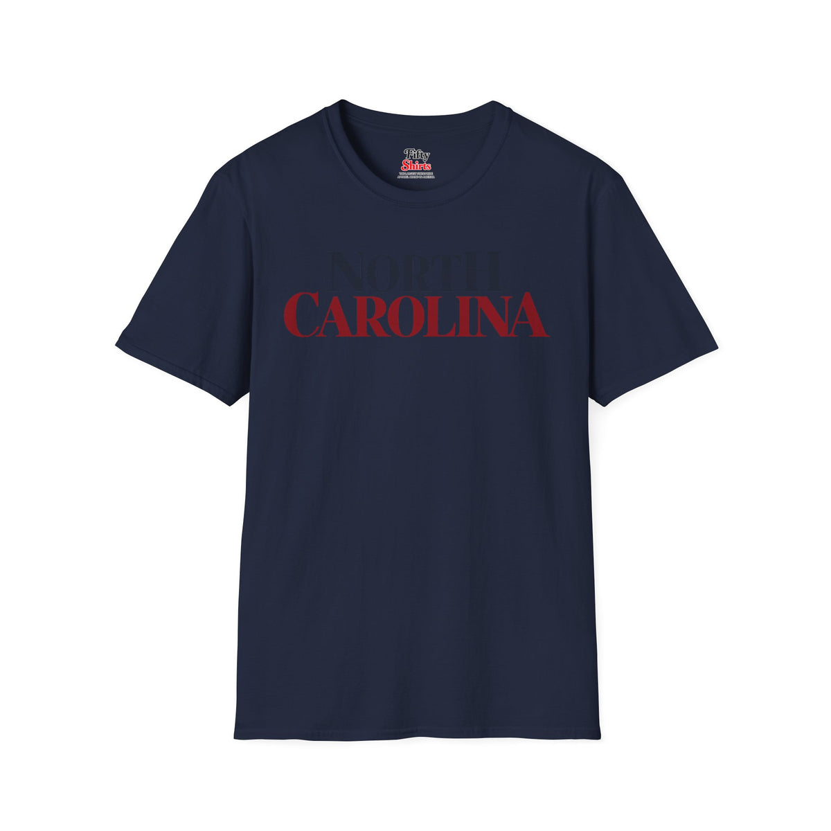 North Carolina Unisex Softstyle T Shirt State Name Graphic Tee