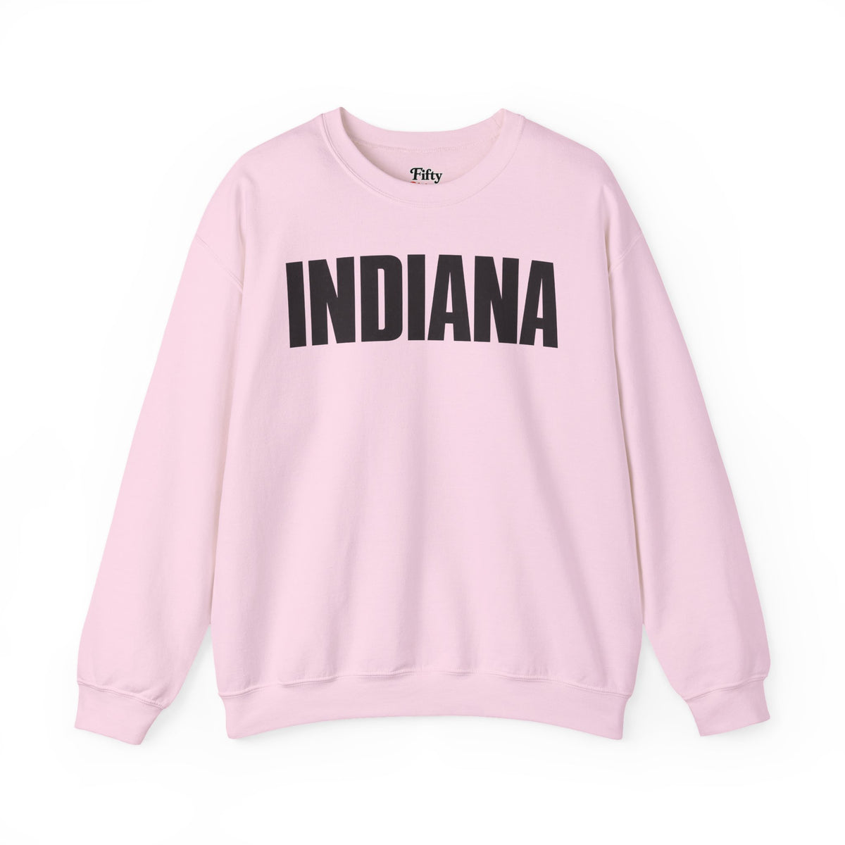 Indiana Unisex Crewneck Sweatshirt State Name Graphic