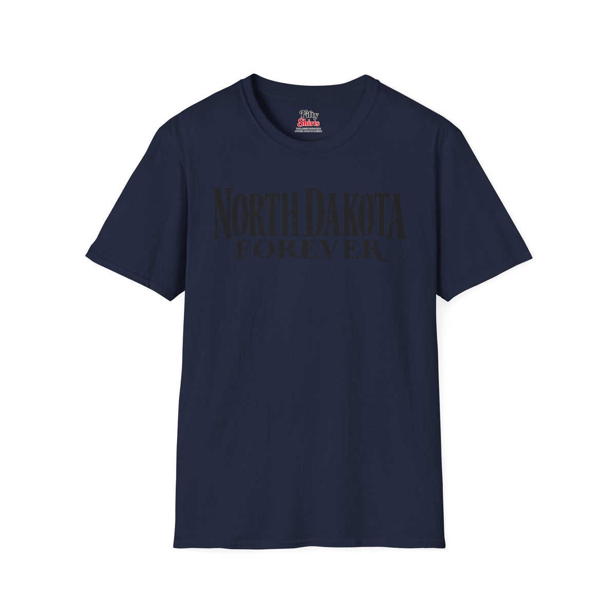 North Dakota Forever Unisex Softstyle T Shirt State Name Graphic Tee