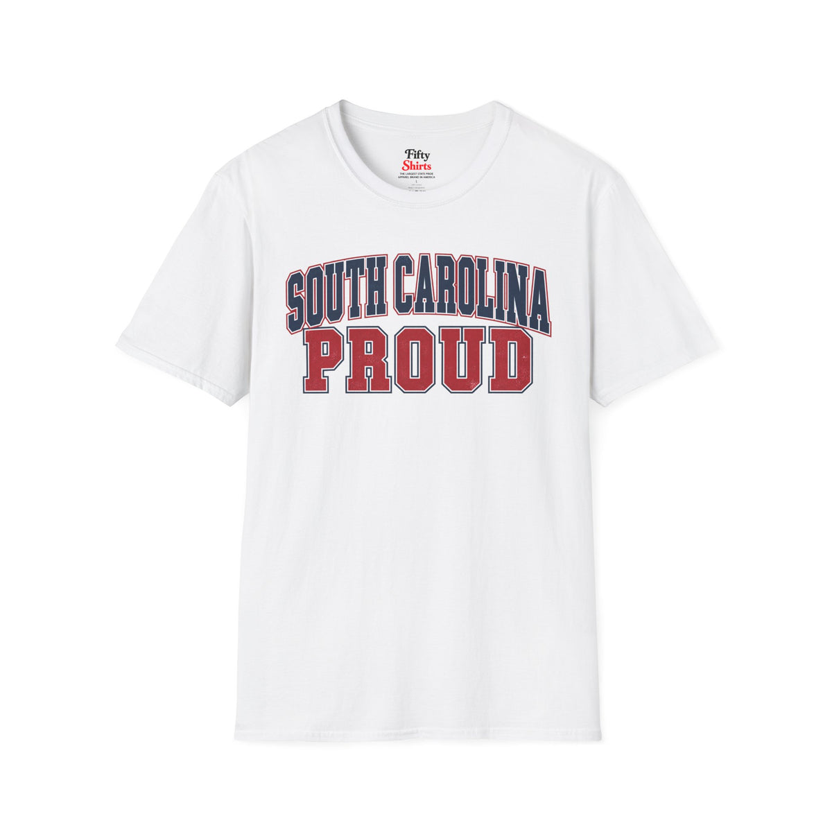 South Carolina Proud Unisex Softstyle T Shirt State Name Graphic Tee