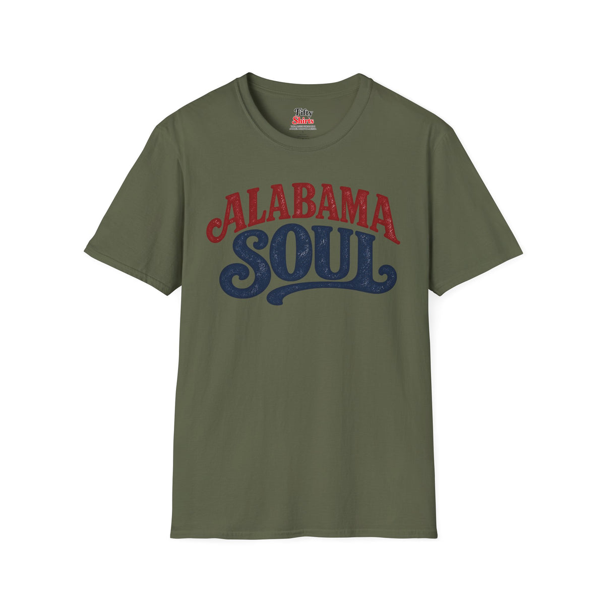 Alabama Soul Unisex Softstyle T Shirt State Name Graphic Tee