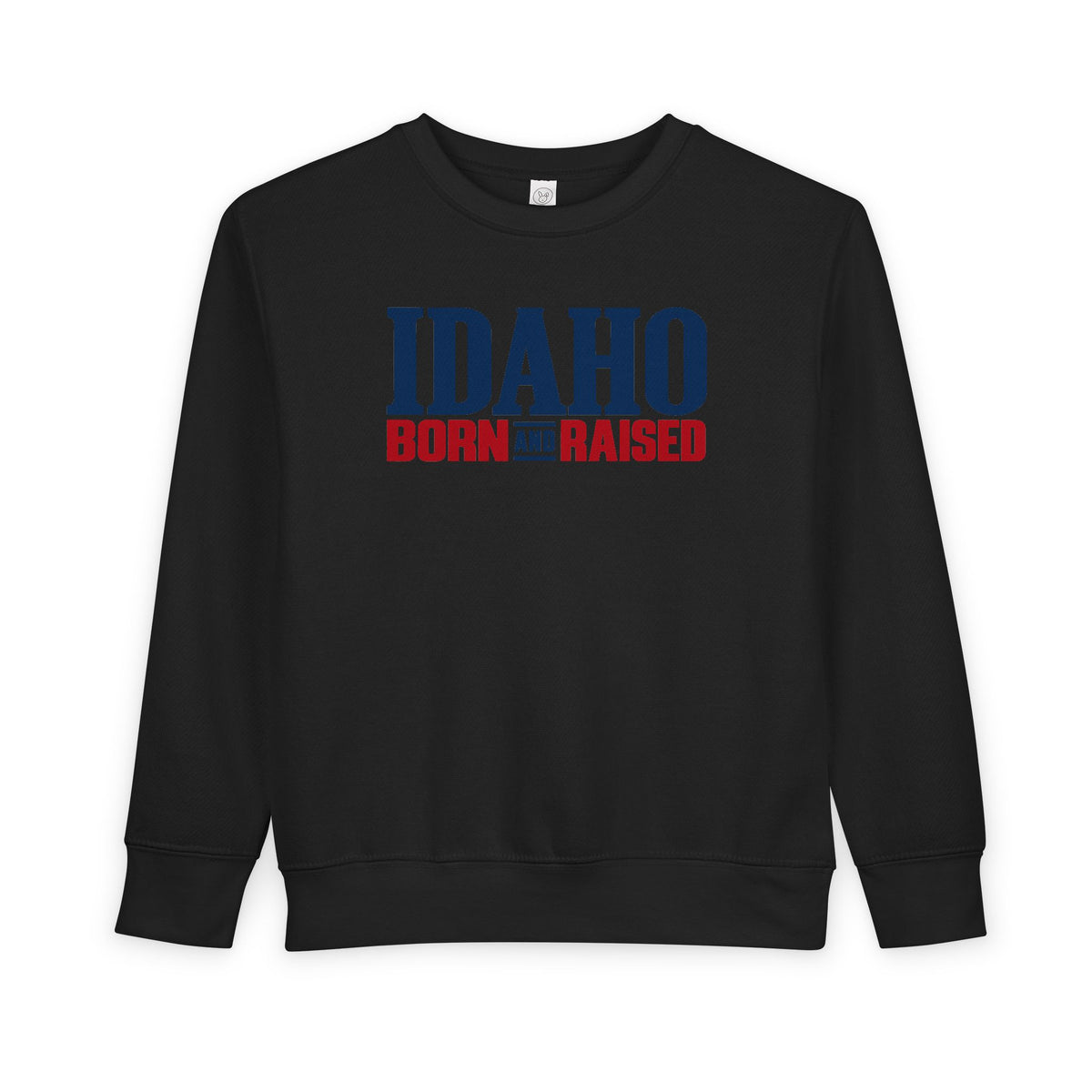 Idaho Born and Raised Premium Heritage Unisex Toddler Sweatshirt