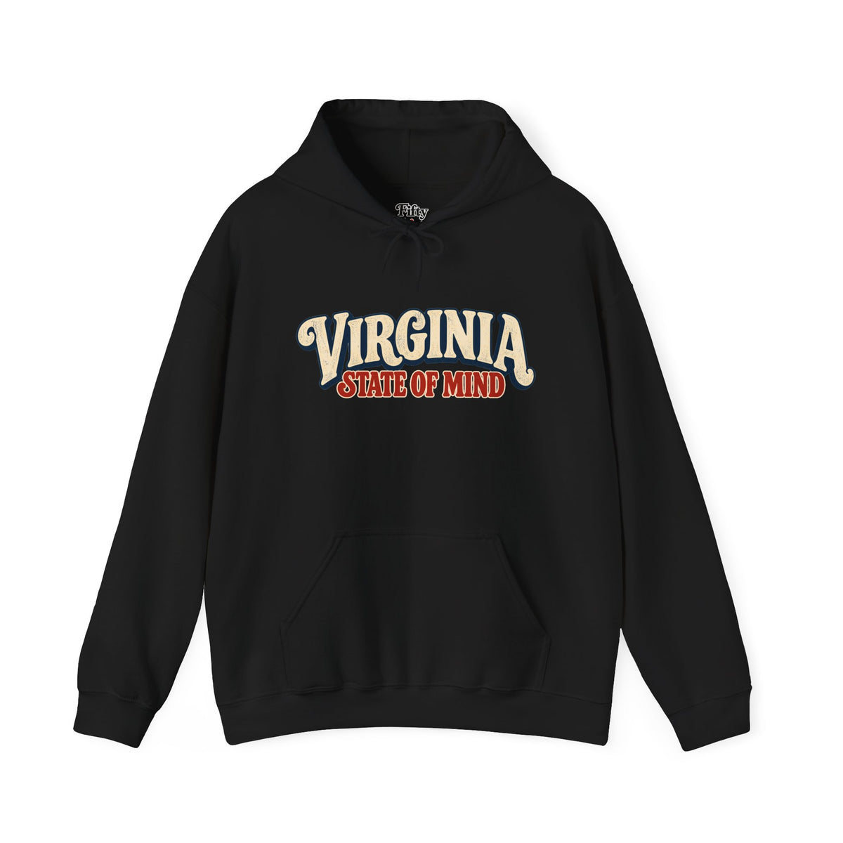Virginia State of Mind Unisex Hoodie State Name Graphic