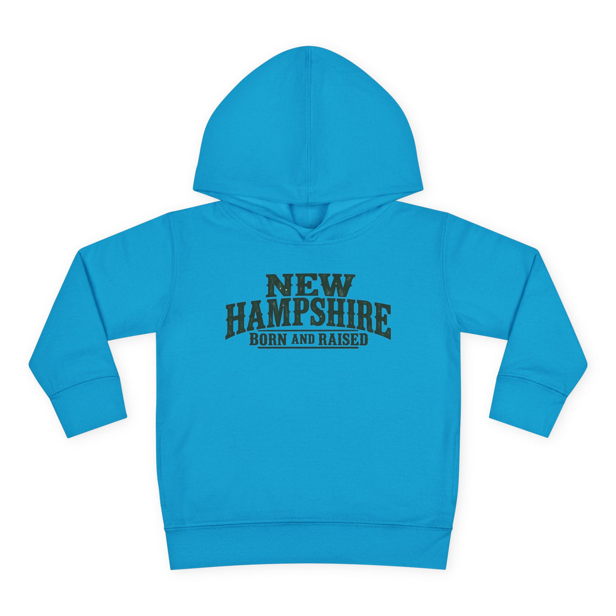 New Hampshire Born and Raised Rustic Outdoor Heritage Unisex Pullover Fleece Hoodie