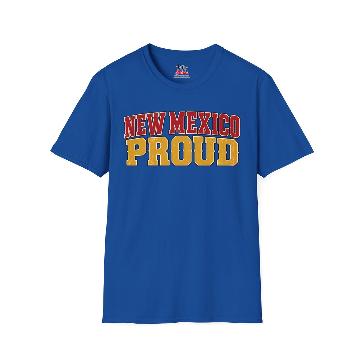 New Mexico Proud Unisex Softstyle T Shirt State Name Graphic Tee