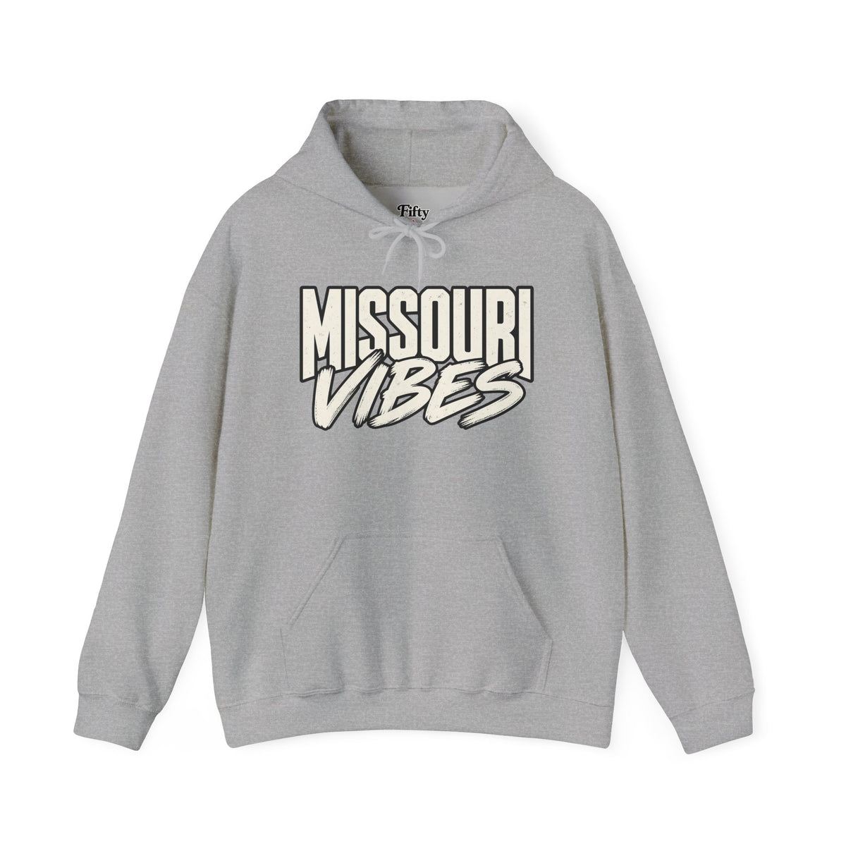 Missouri Vibes Unisex Hoodie State Name Graphic