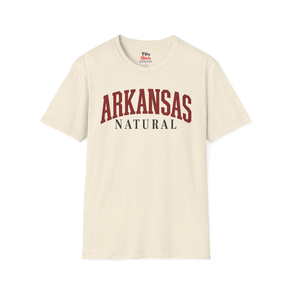 Arkansas Natural Unisex Softstyle T Shirt State Name Graphic Tee