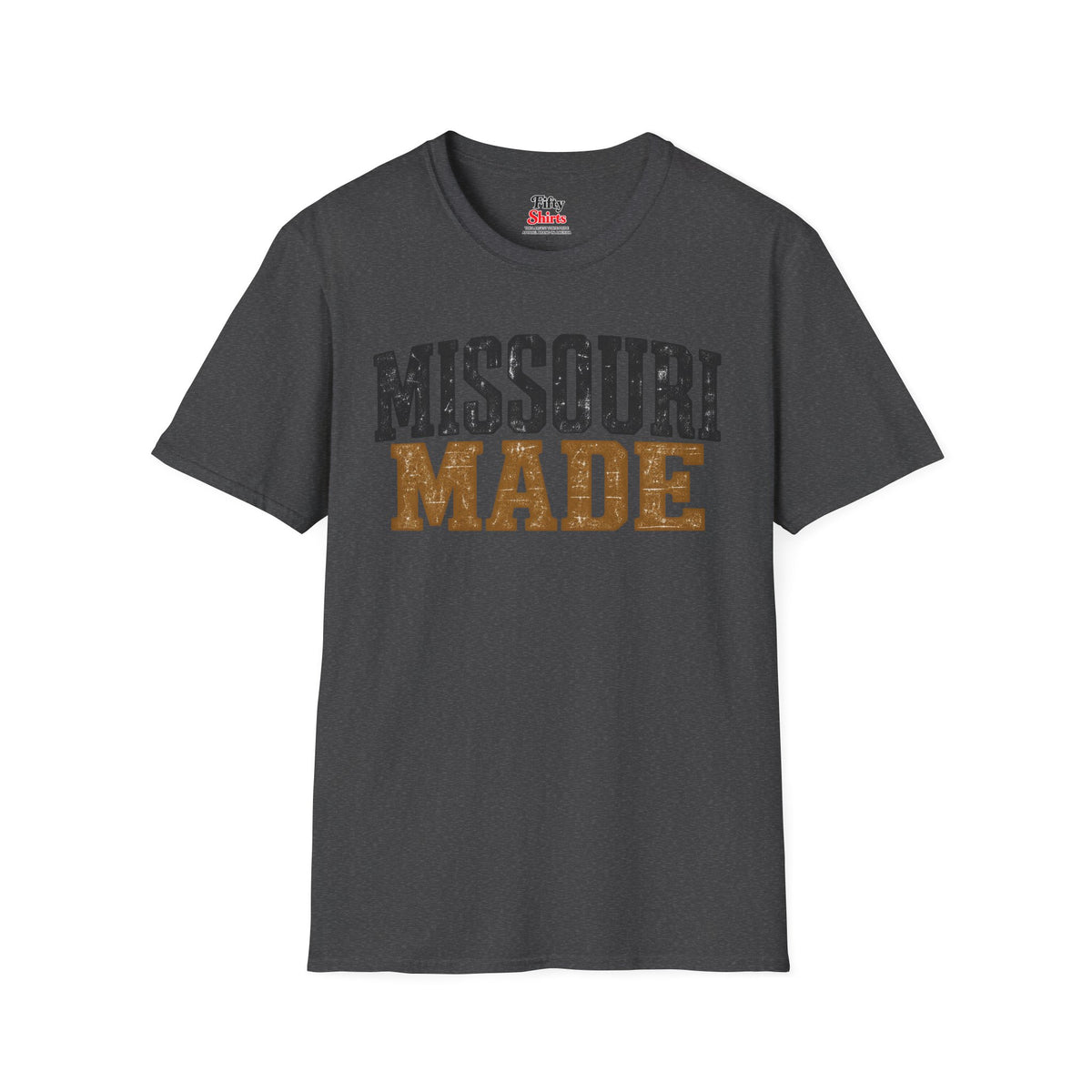 Missouri Made Unisex Softstyle T Shirt State Name Graphic Tee