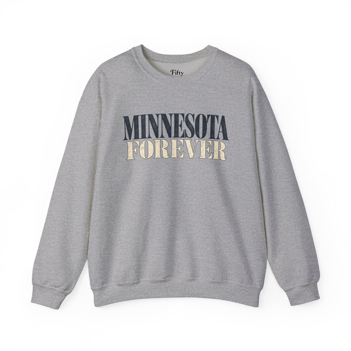 Minnesota Forever Unisex Crewneck Sweatshirt State Name Graphic