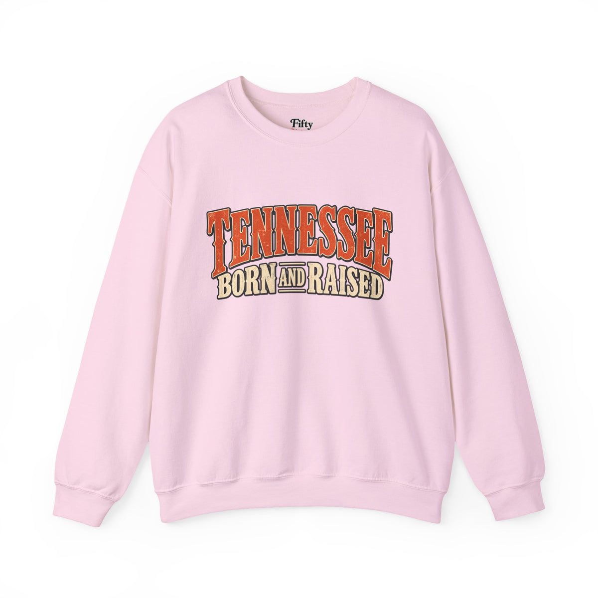 Tennessee Born and Raised Old-School Souvenir Unisex Sweatshirt Graphic