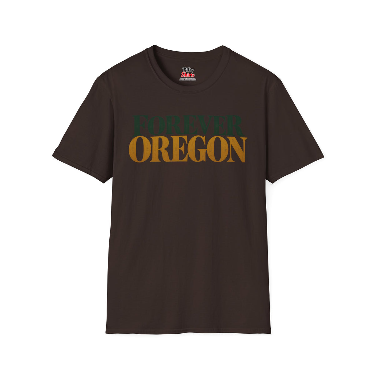 Forever Oregon Unisex Softstyle T Shirt State Name Graphic Tee