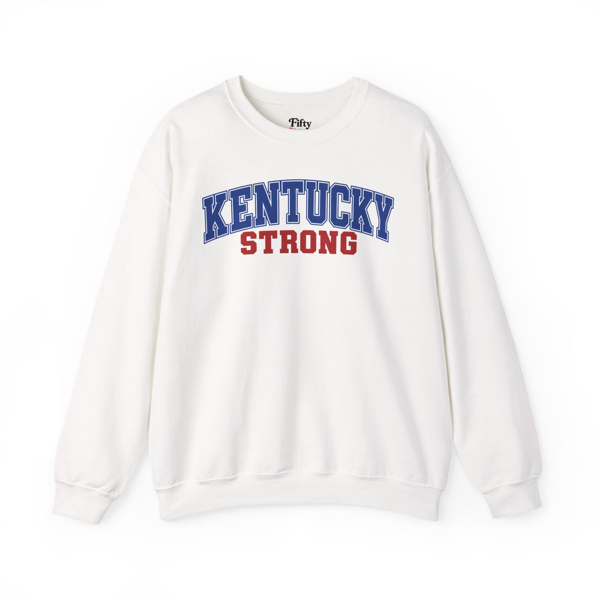 Kentucky Strong Unisex Crewneck Sweatshirt State Name Graphic