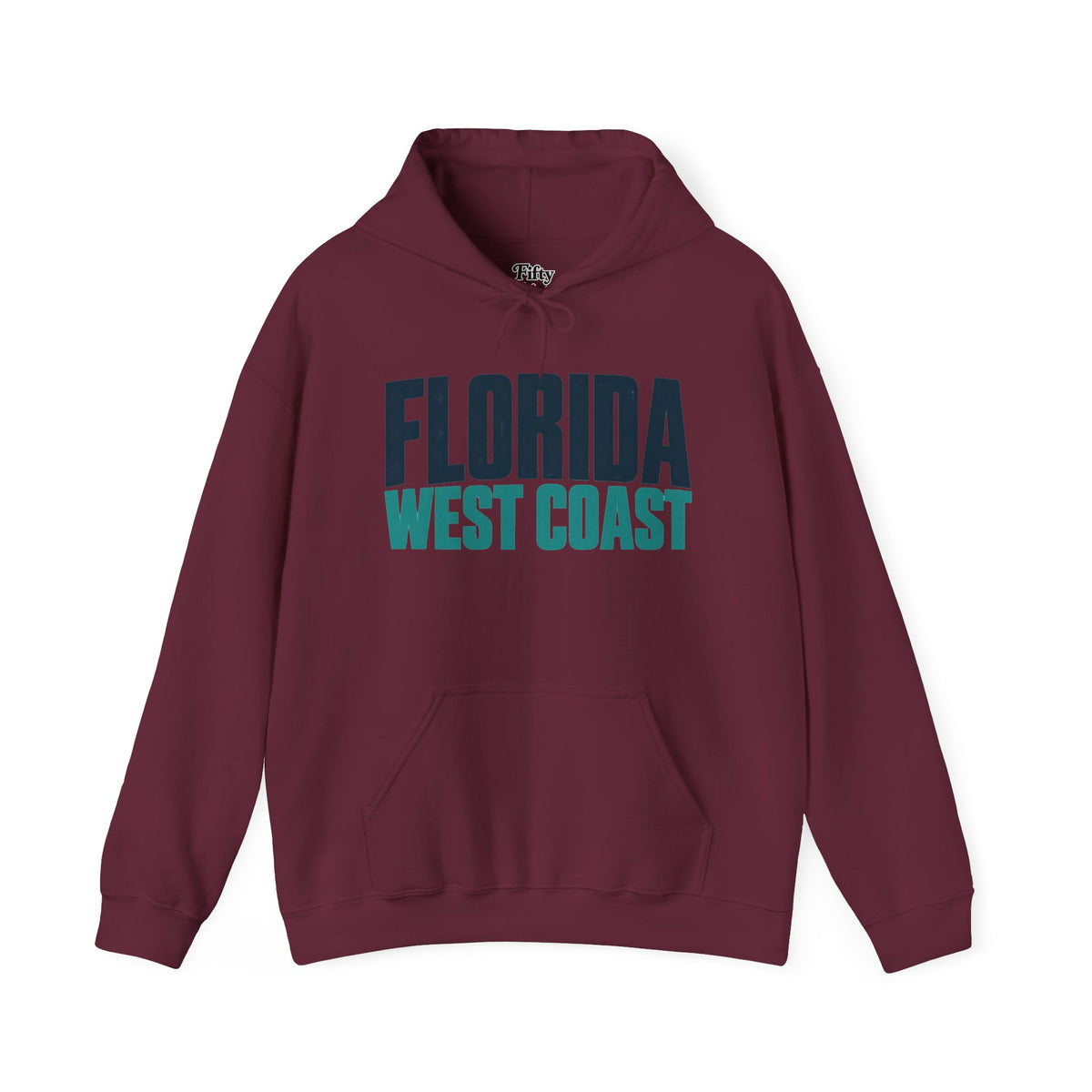 Florida West Coast Unisex Hoodie State Name Graphic