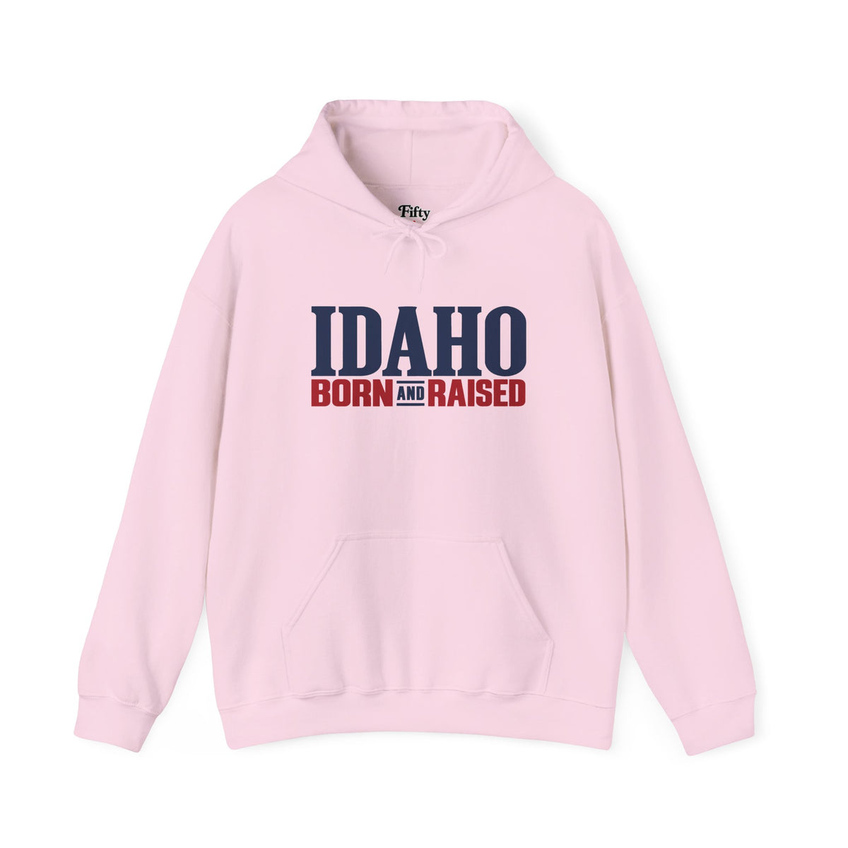 Idaho Born and Raised Premium Heritage Unisex Hoodie Graphic