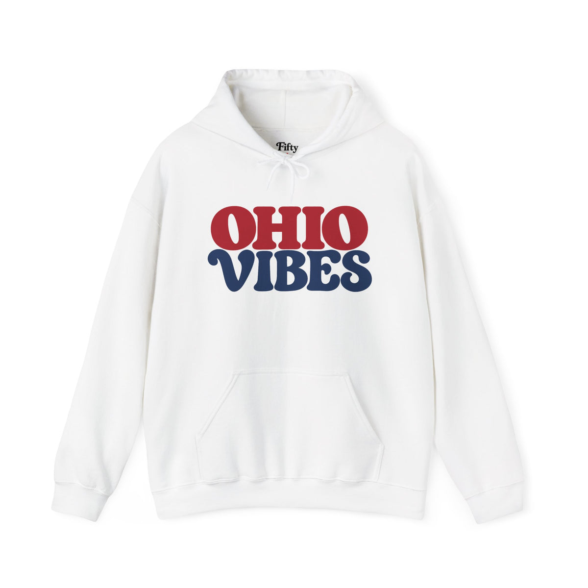 Ohio Vibes Unisex Hoodie State Name Graphic
