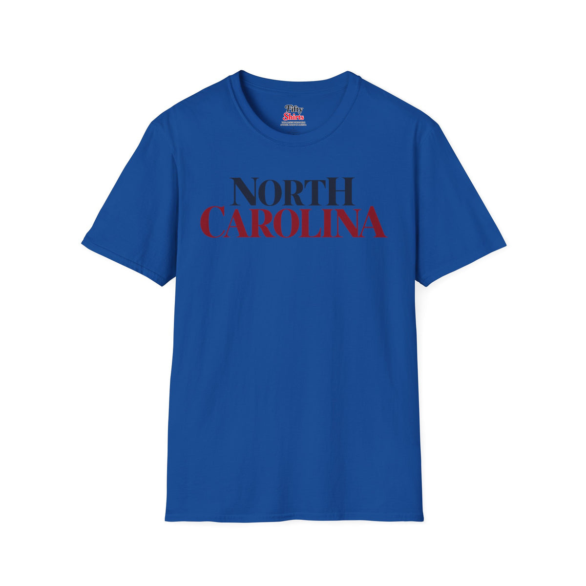 North Carolina Unisex Softstyle T Shirt State Name Graphic Tee
