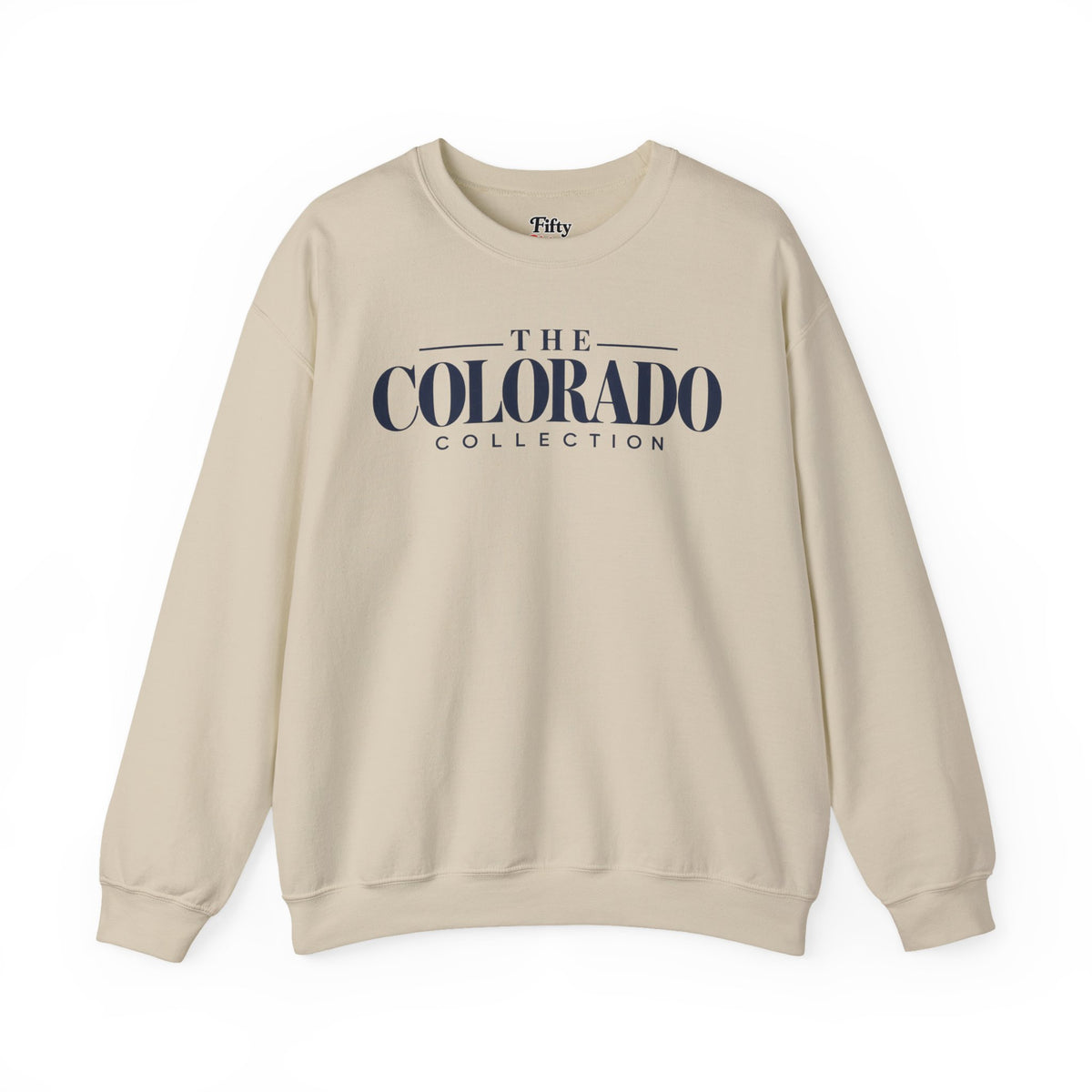 The Colorado Collection Unisex Crewneck Sweatshirt State Name Graphic