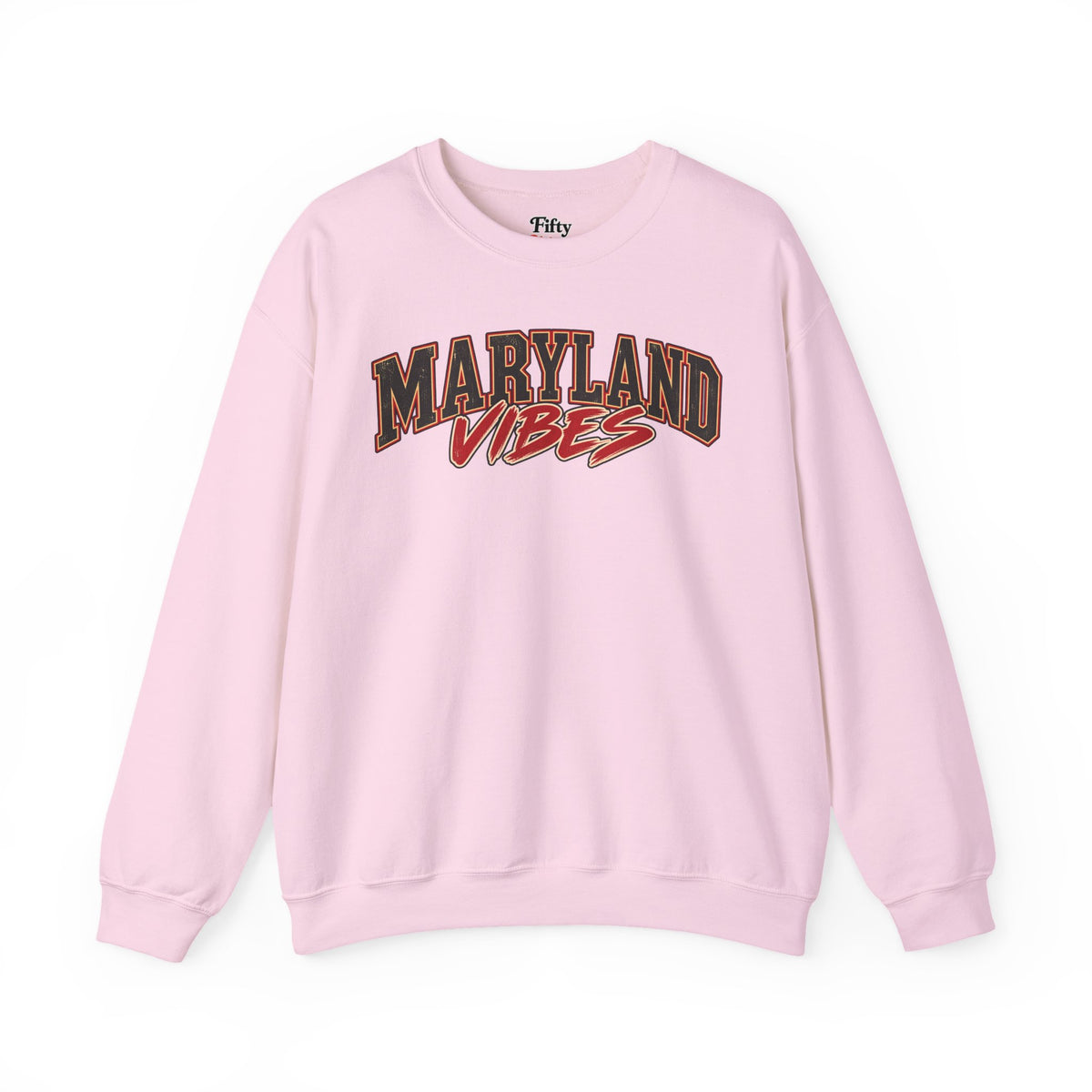 Maryland Vibes Unisex Crewneck Sweatshirt State Name Graphic