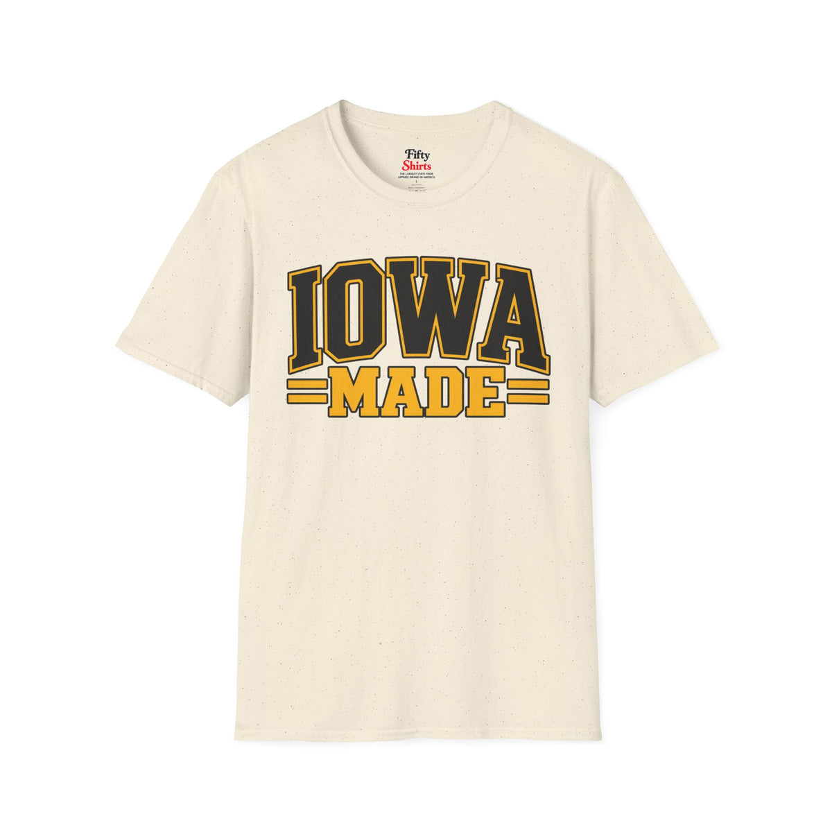 Iowa Made Unisex Softstyle T Shirt State Name Graphic Tee
