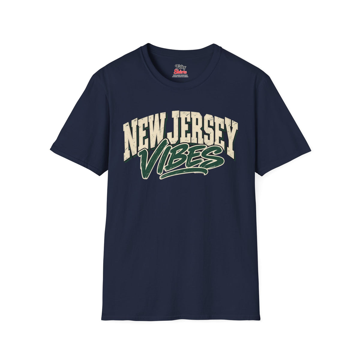 New Jersey Vibes Unisex Softstyle T Shirt State Name Graphic Tee