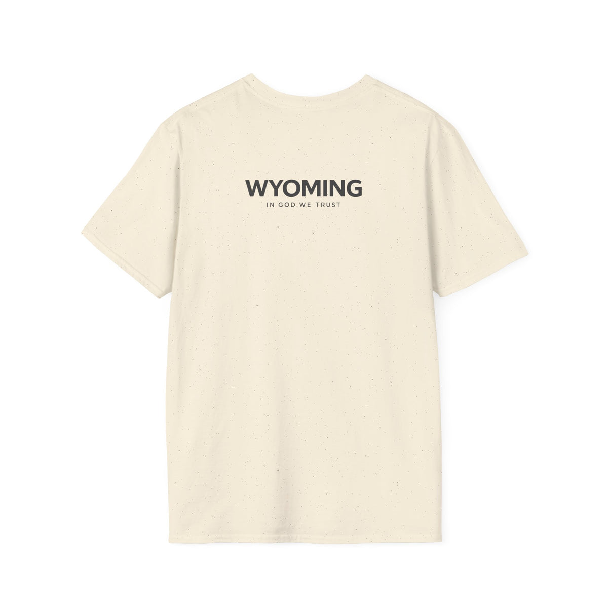 Wyoming All State In God We Trust Unisex Everyday Tee