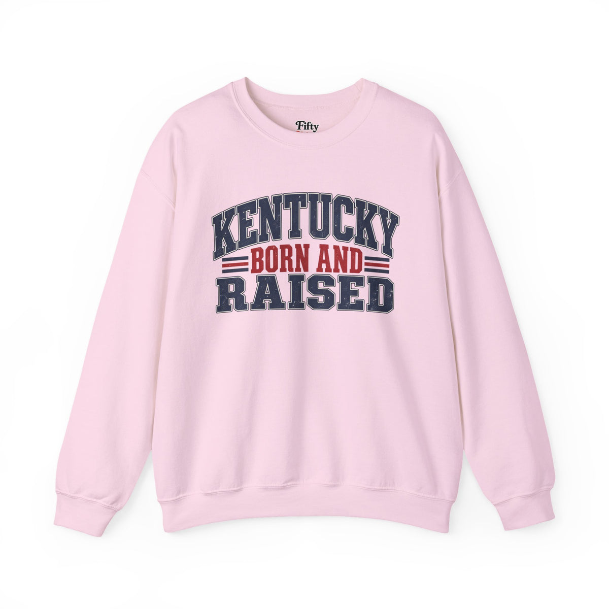 Kentucky Born and Raised Southern Heritage Unisex Sweatshirt Graphic