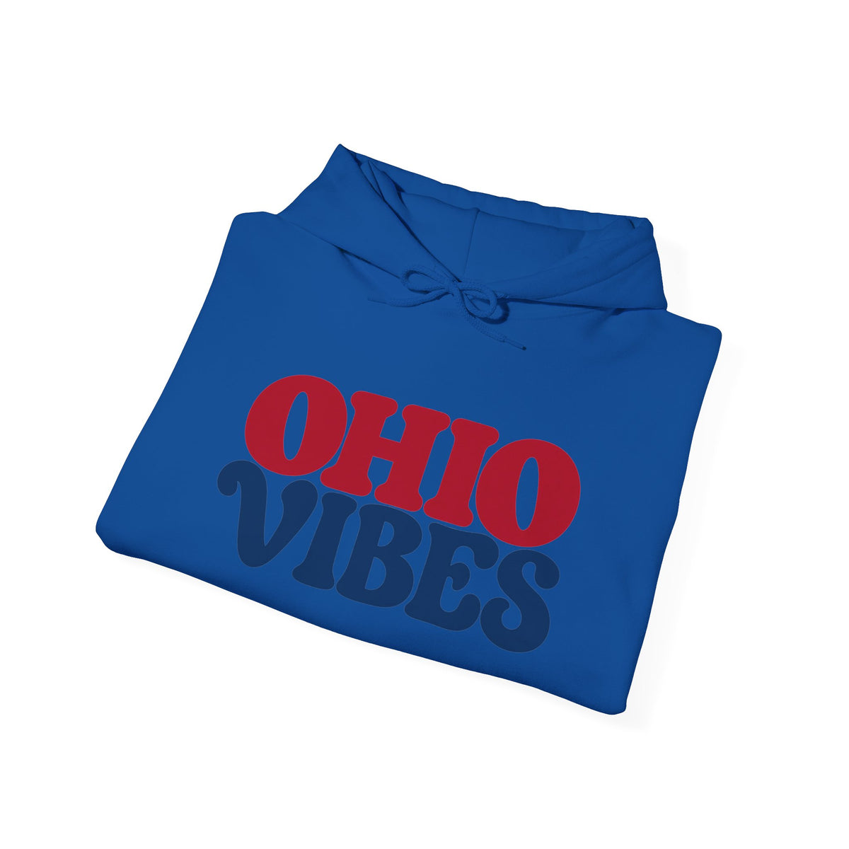 Ohio Vibes Unisex Hoodie State Name Graphic