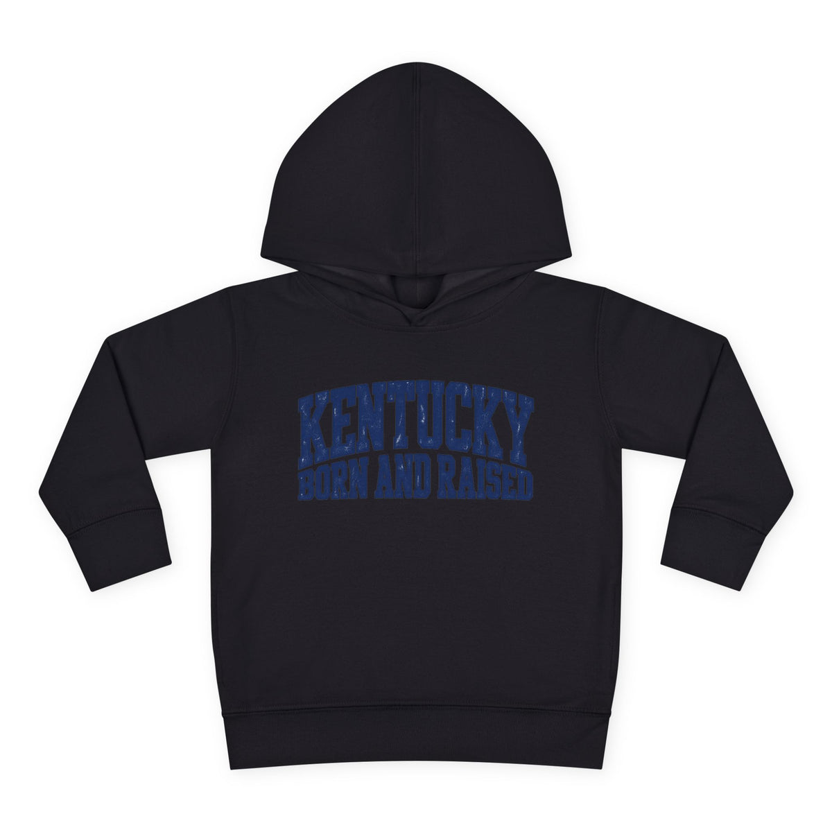 Kentucky Born and Raised Bold Athletic Unisex Toddler Pullover Fleece Hoodie