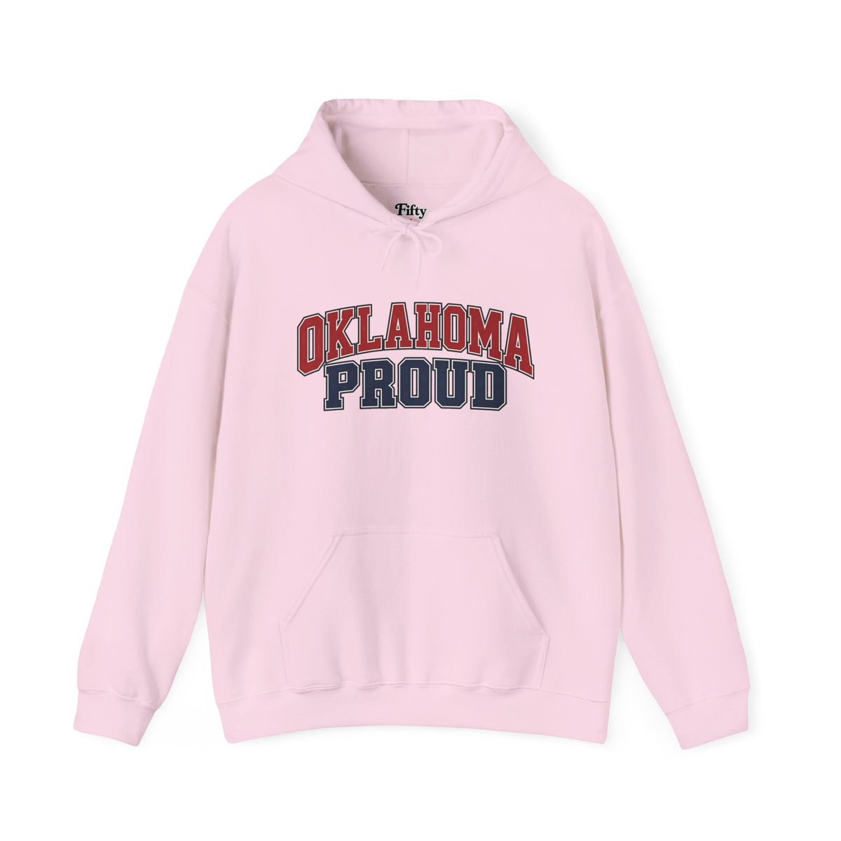 Oklahoma Proud Unisex Hoodie State Name Graphic