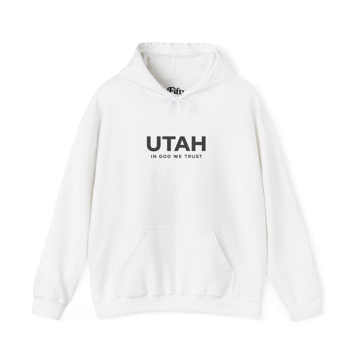 Utah All State In God We Trust Unisex Hooded Sweatshirt