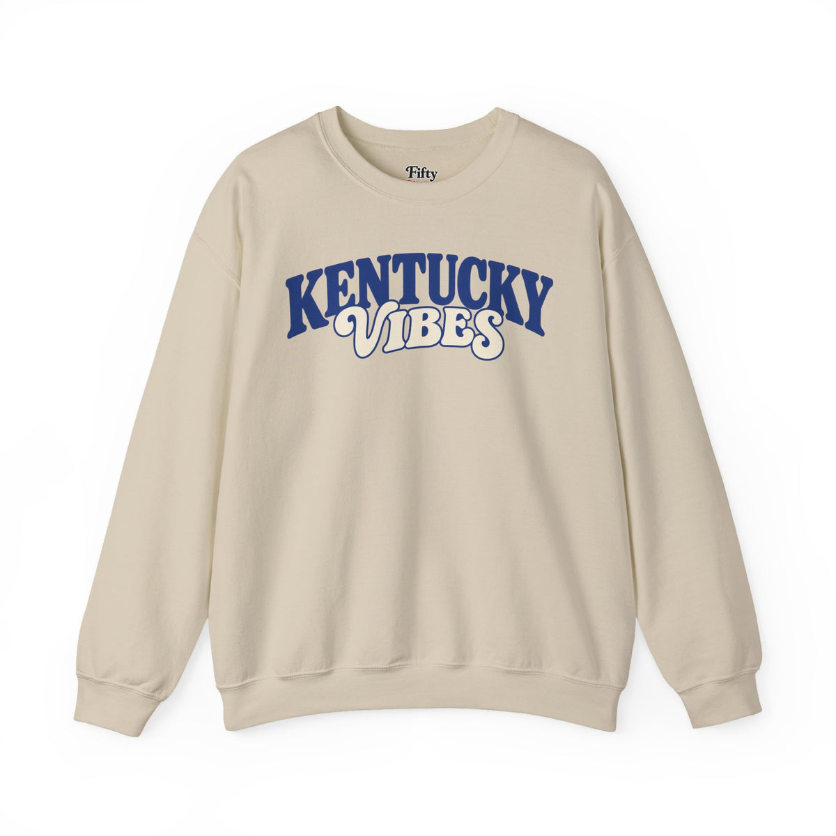 Kentucky Vibes Unisex Crewneck Sweatshirt State Name Graphic